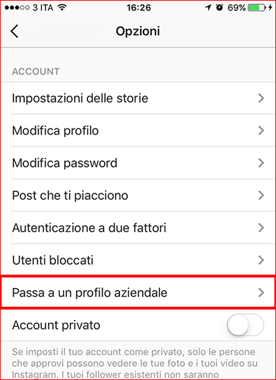 statistiche di instagram
