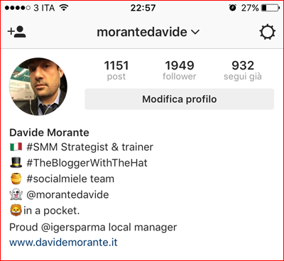 statistiche di instagram