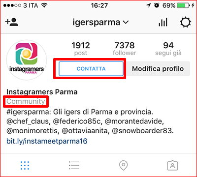 statistiche di instagram