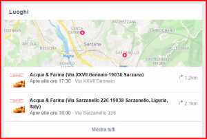 Gestire bene i social: la pizzeria Acqua & Farina di Sarzana