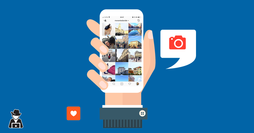 Instagram progetto ogni due foto
