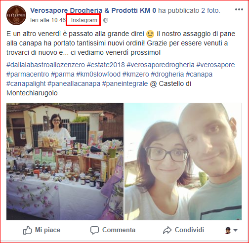 Gestile bene i social: la drogheria Verosapore di Parma