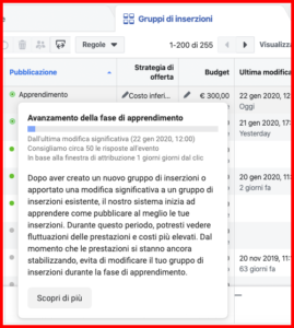 fase-di-apprendimento-Facebook-ads