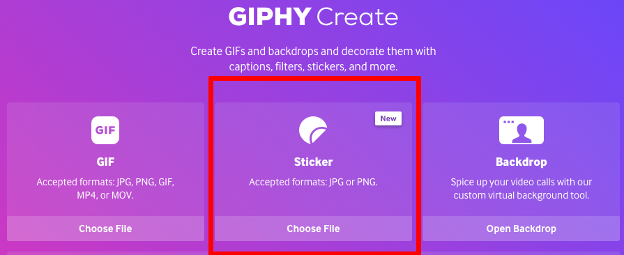 Gif personalizzate